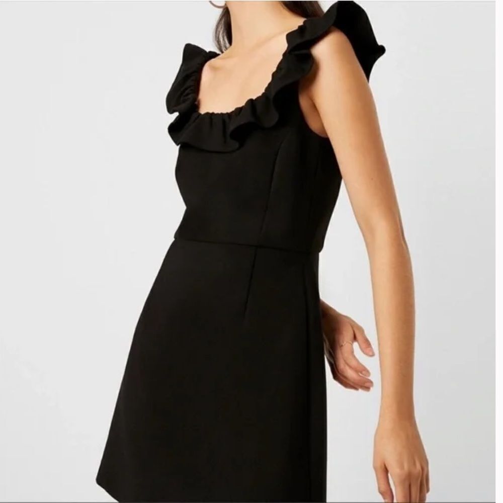 French Connection Whisper Light Ruffle Mini Dress - Picture 2 of 7
